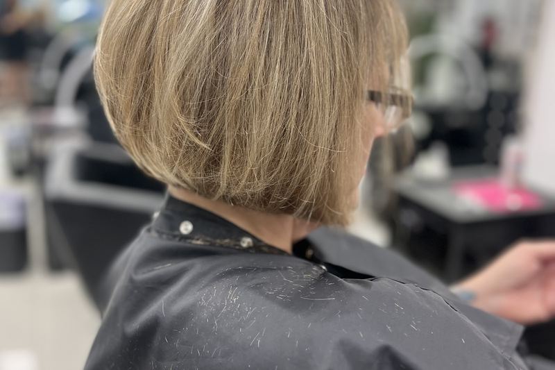 Fresh bob haircut